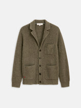 Mitchell Cardigan In Washed Cashmere