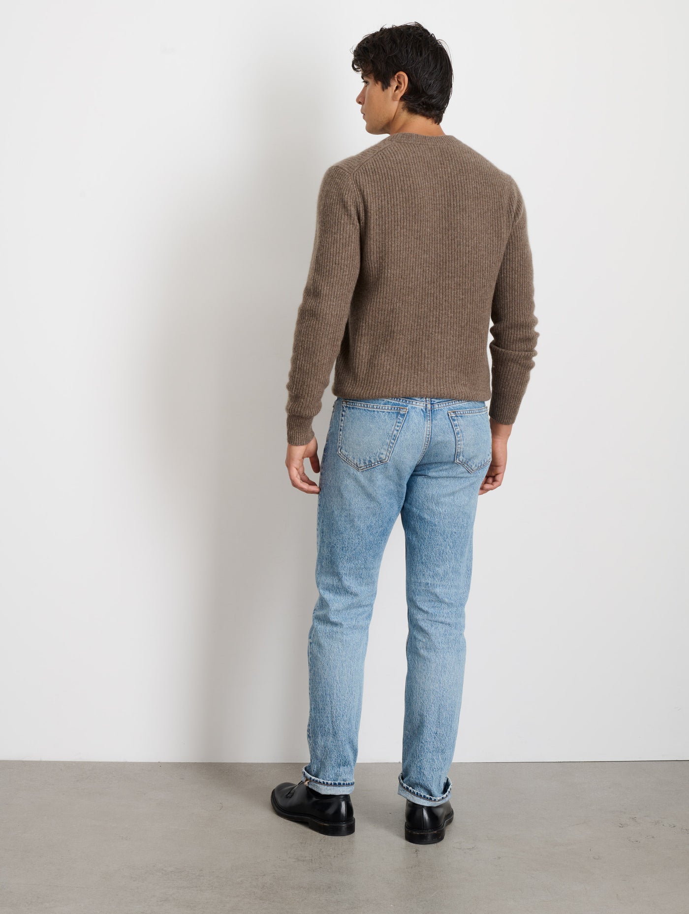 Jordan Sweater In Washed Cashmere