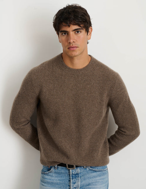 Jordan Sweater In Washed Cashmere