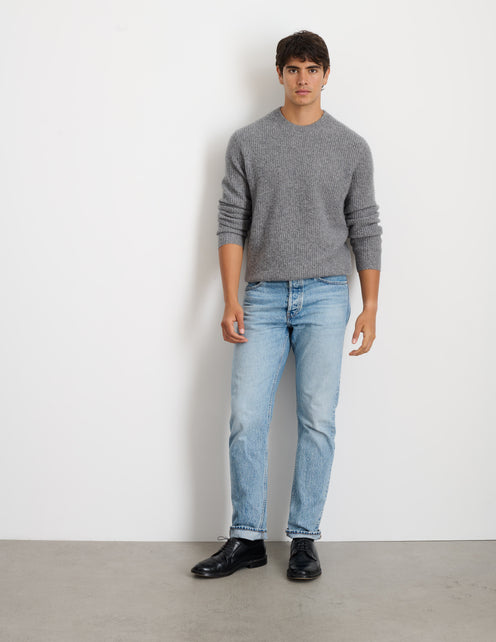 Jordan Sweater In Washed Cashmere