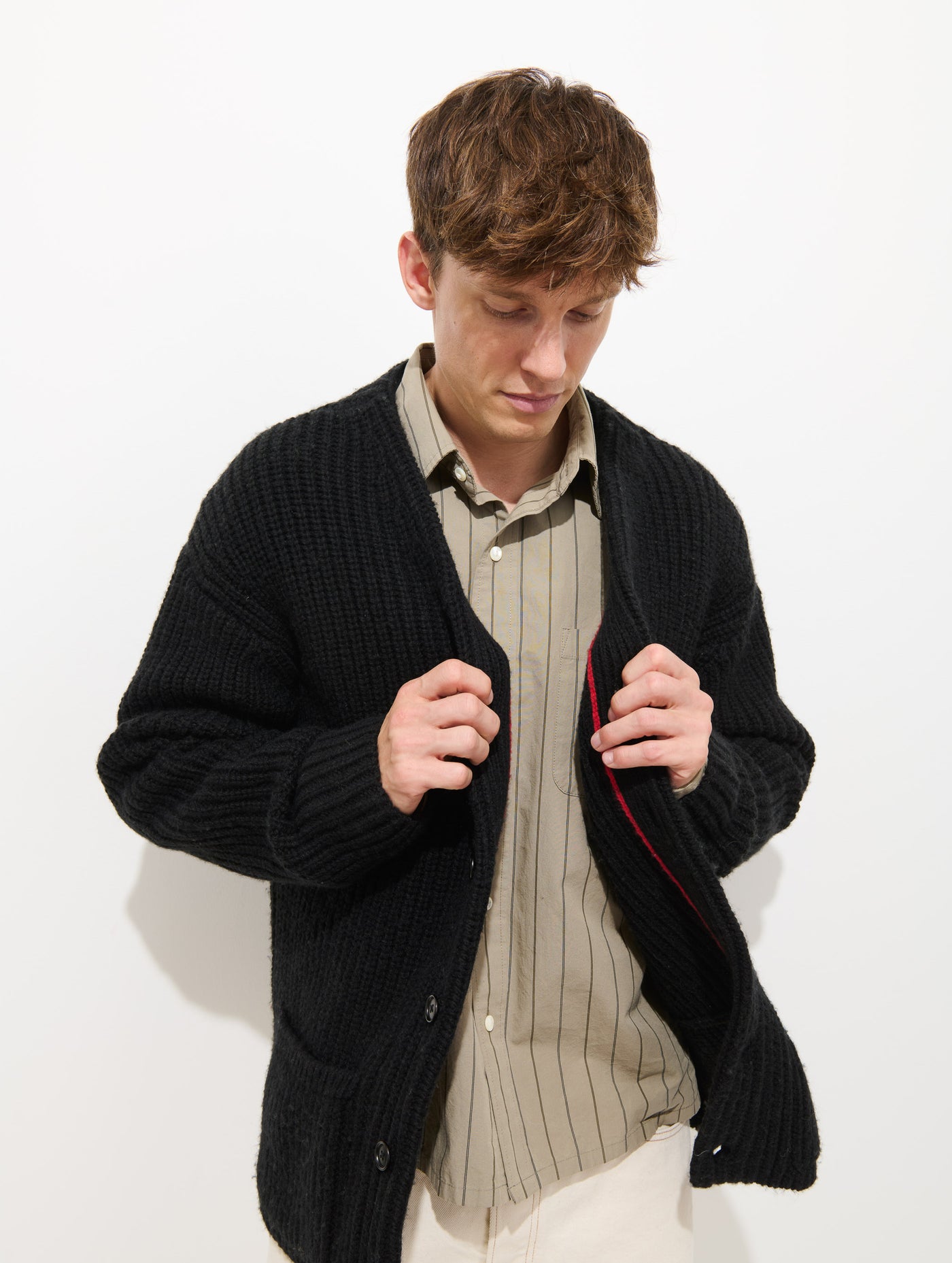 Jensen Cardigan In Merino