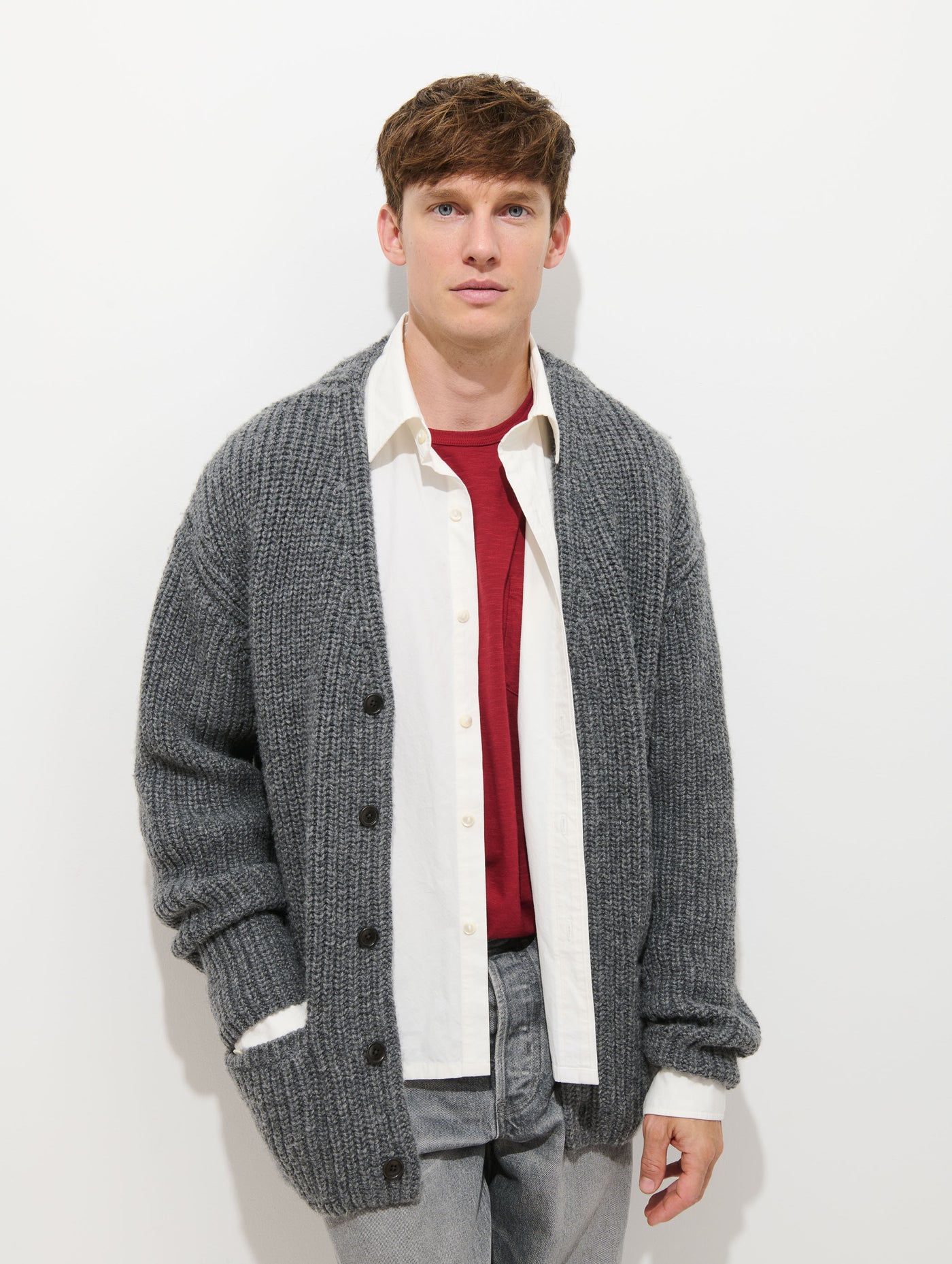 Jensen Cardigan In Merino