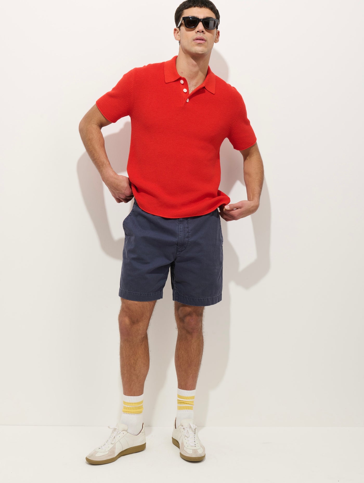 Eastwood Polo In Cotton Linen