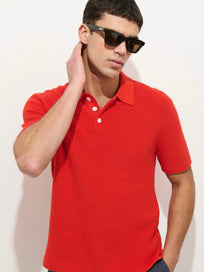Eastwood Polo In Cotton Linen