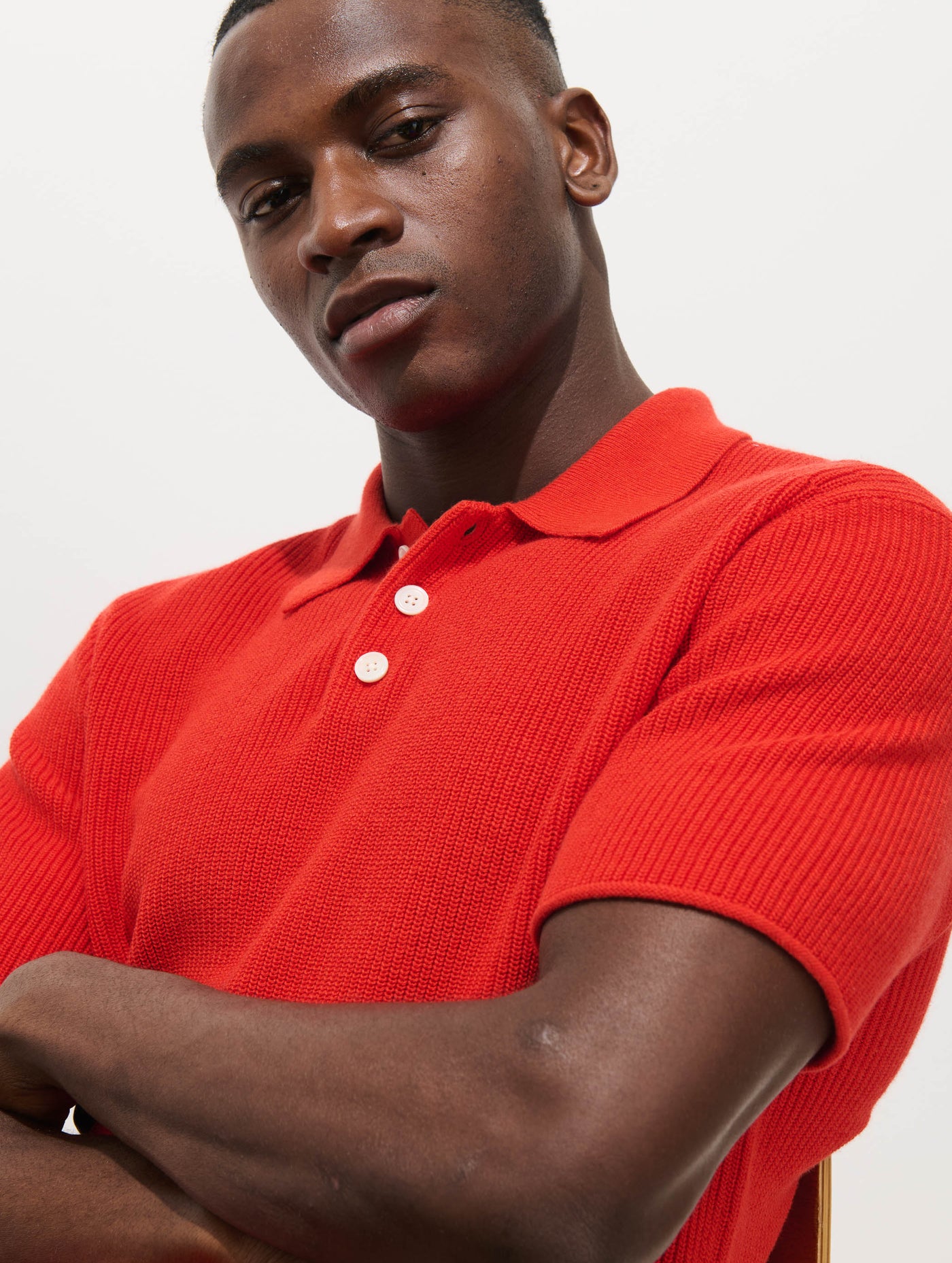 Eastwood Polo In Cotton Linen