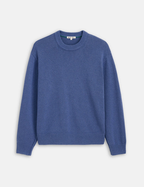 Gabriel Crewneck Sweater In Cotton Linen