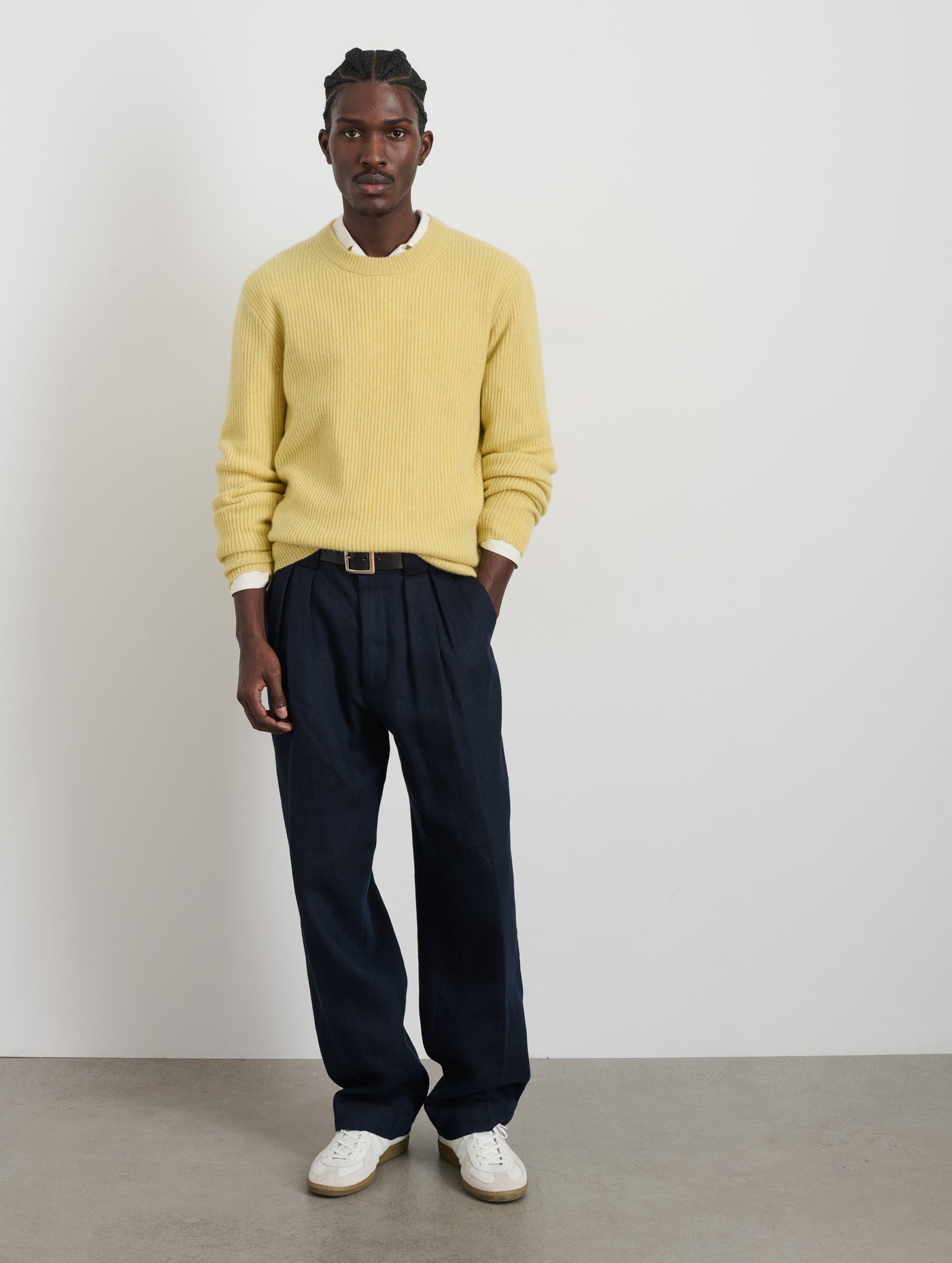 Jordan Sweater In Lightweight Cashmere