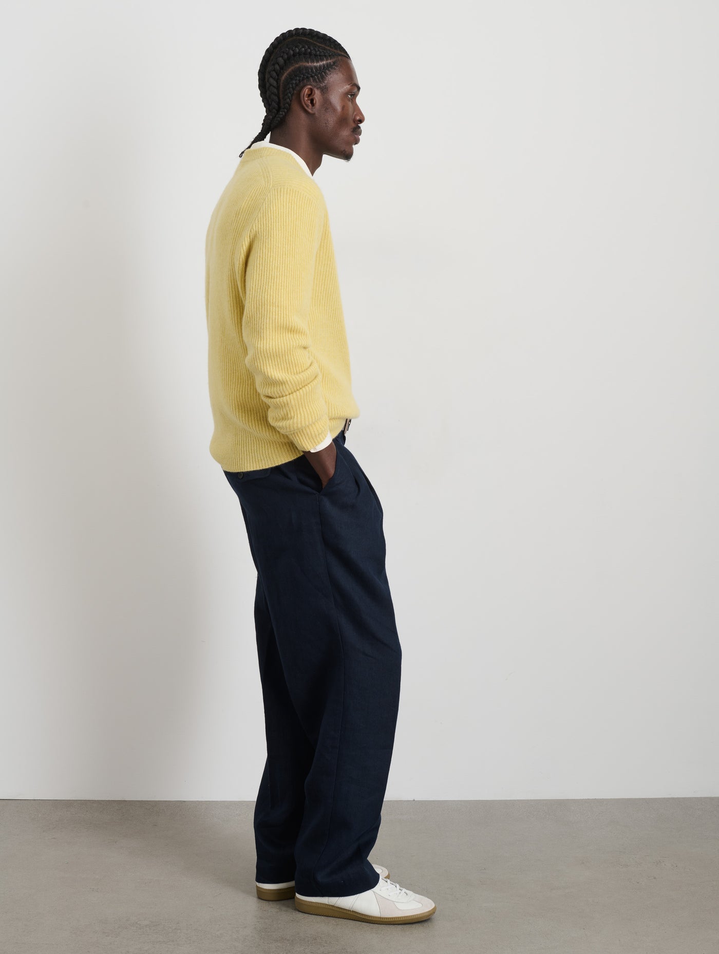 Jordan Sweater In Lightweight Cashmere