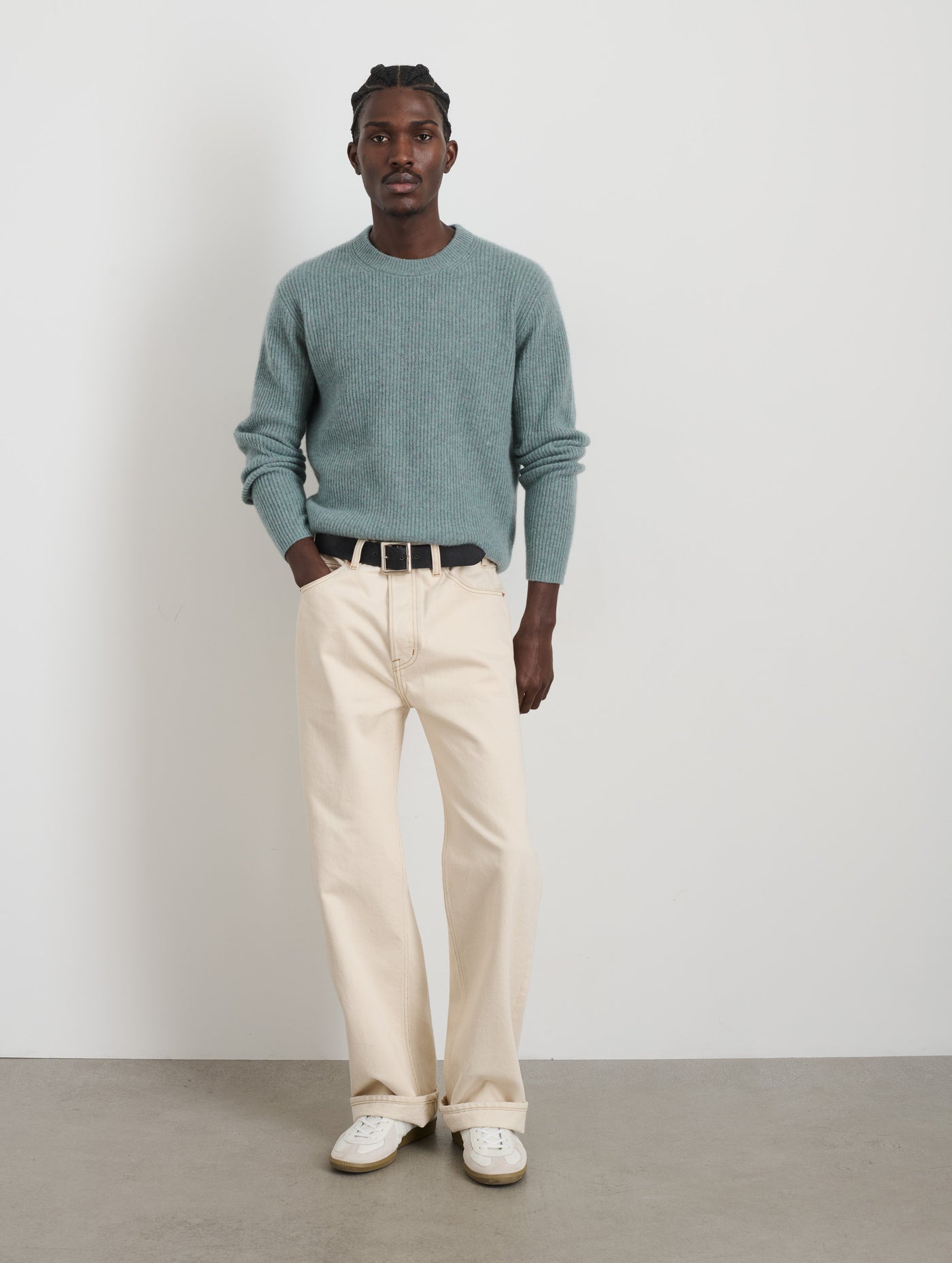 Jordan Sweater In Lightweight Cashmere