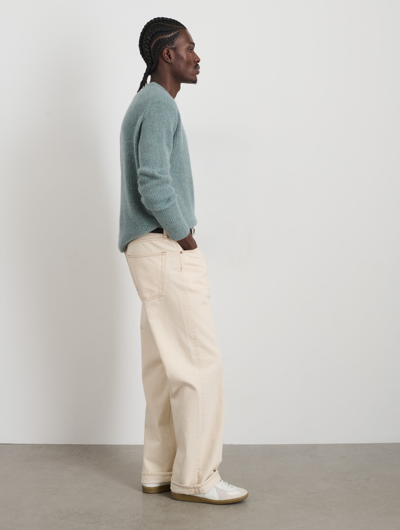 Jordan Sweater In Lightweight Cashmere