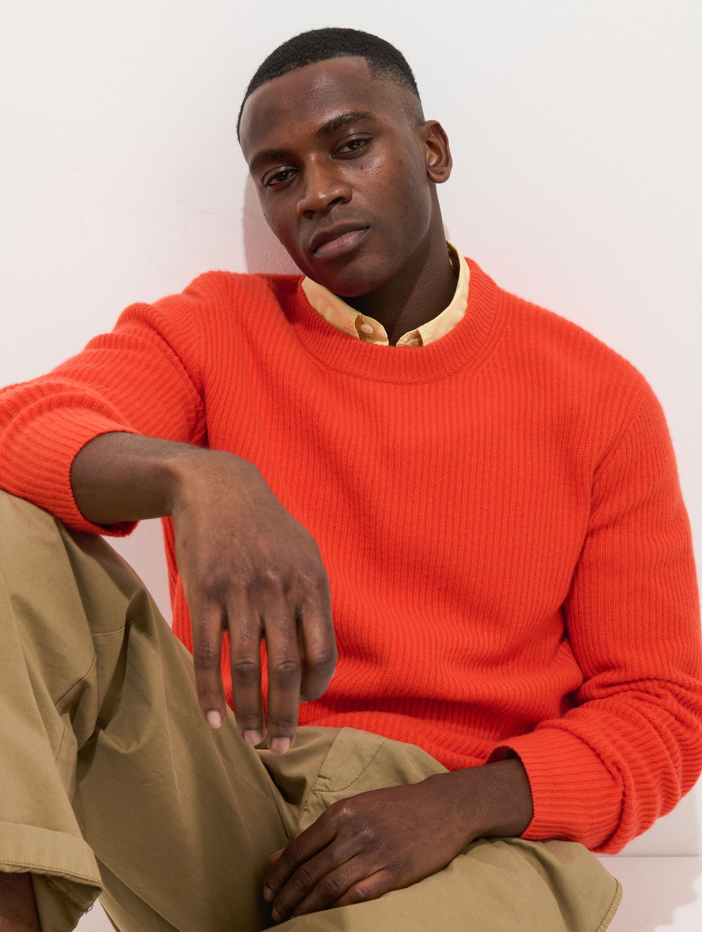 orange jordan jumper