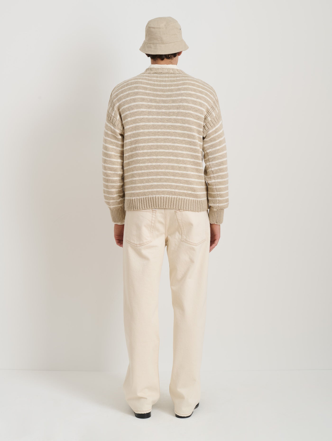 Harbor Stripe Sweater In Cotton