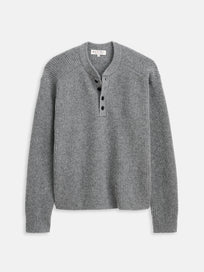 Waffle Henley In Cashmere