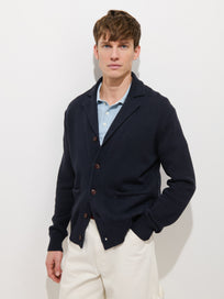 Alain Blazer In Cotton Linen