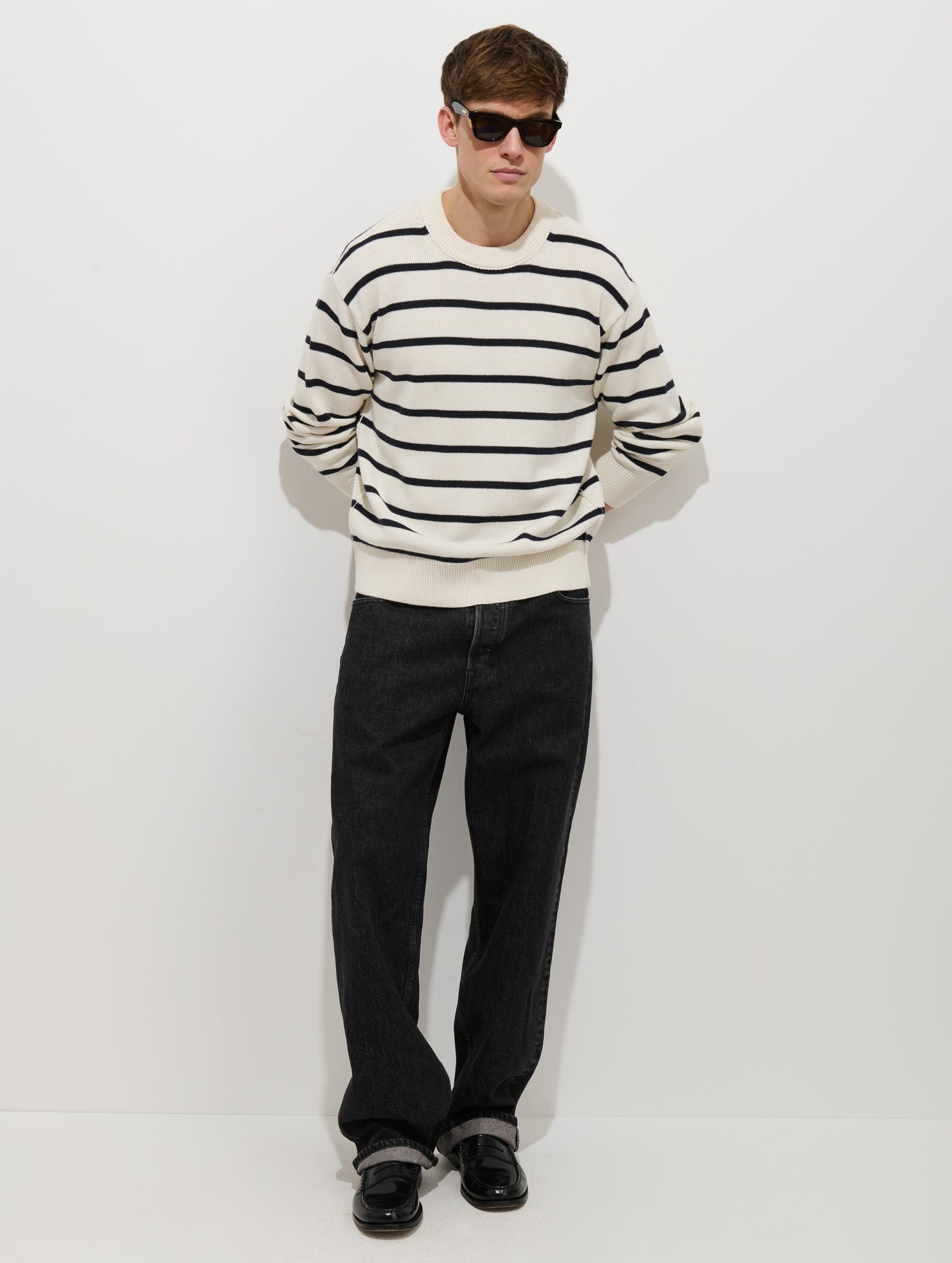 Gabriel Pullover In Cotton Linen