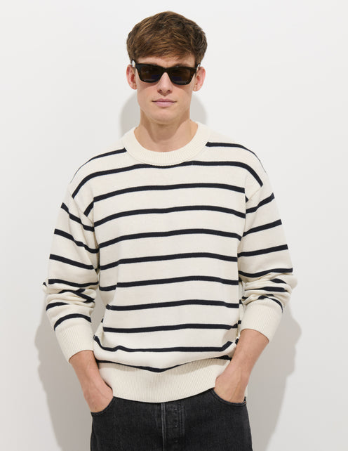 Gabriel Pullover In Cotton Linen