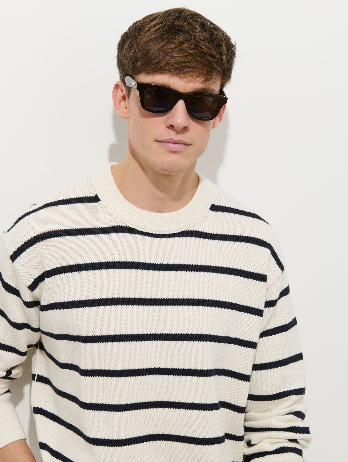 Gabriel Pullover In Cotton Linen