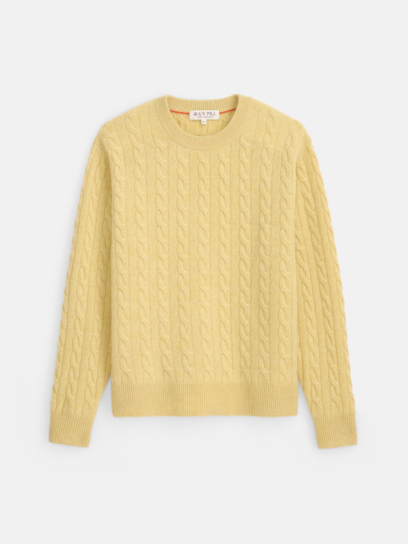 Kingston Cable Sweater in Washed Cashmere
