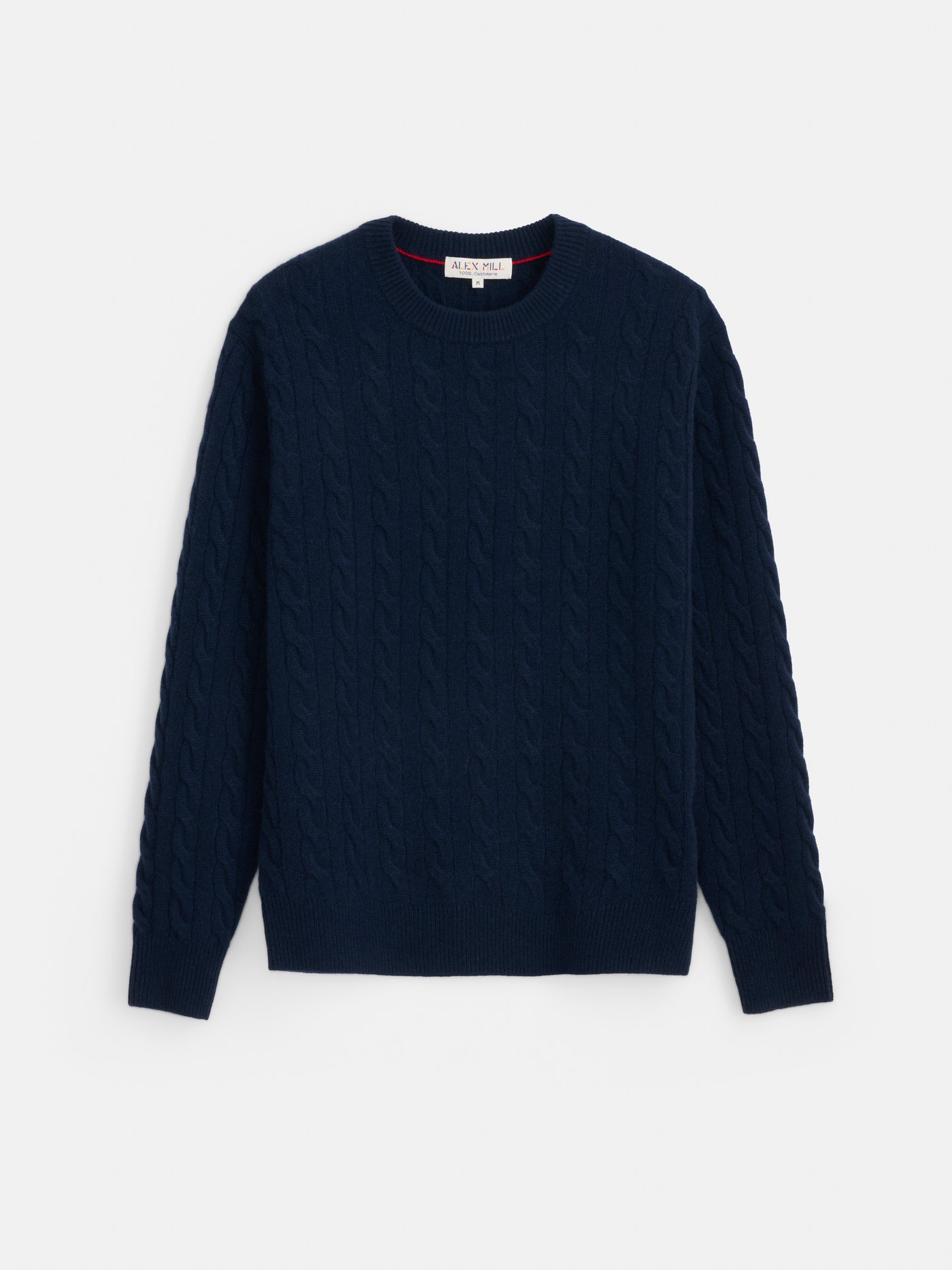 Kingston Cable Sweater in Washed Cashmere