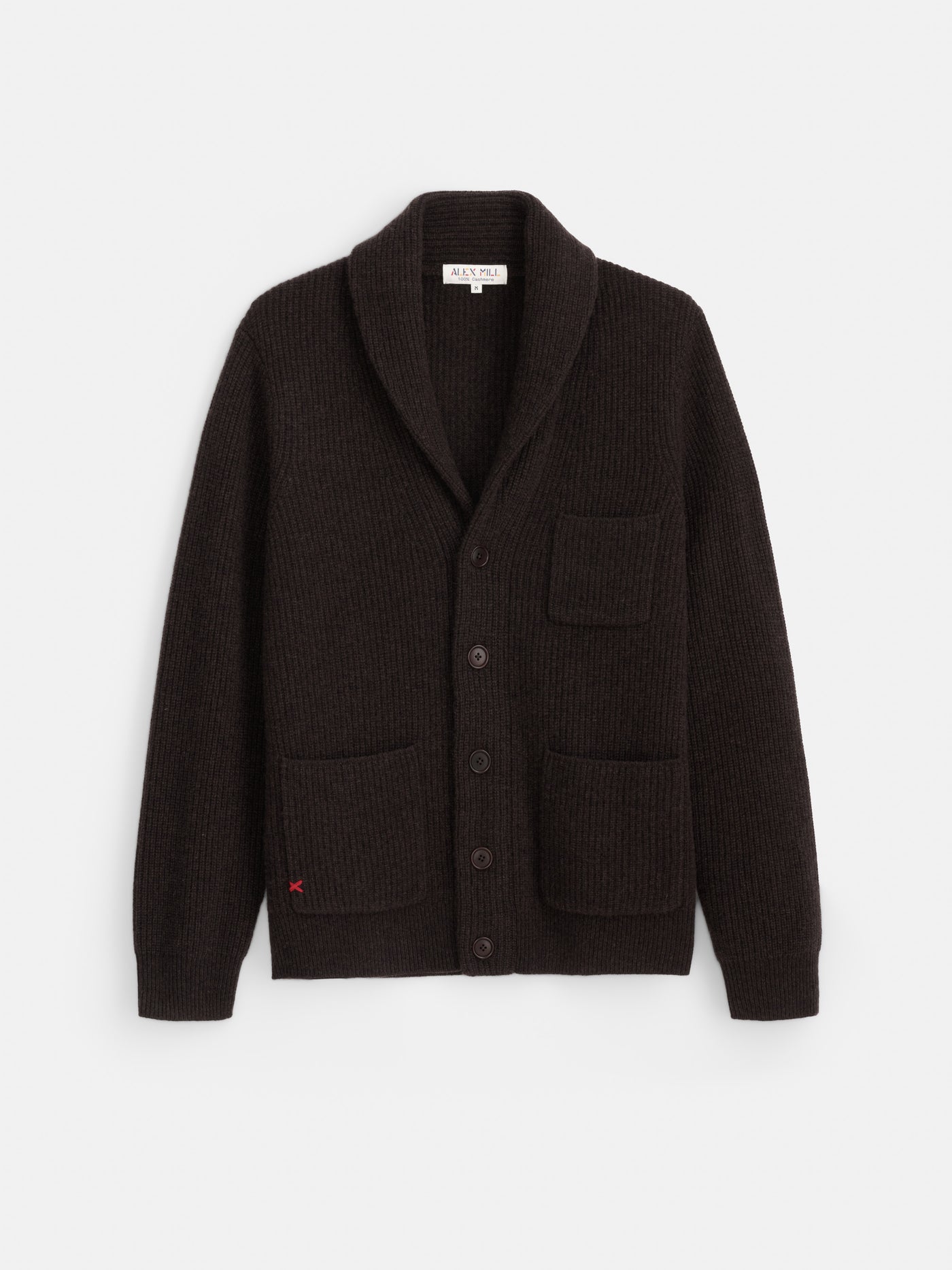 Wallace Cardigan in Washed Cashmere