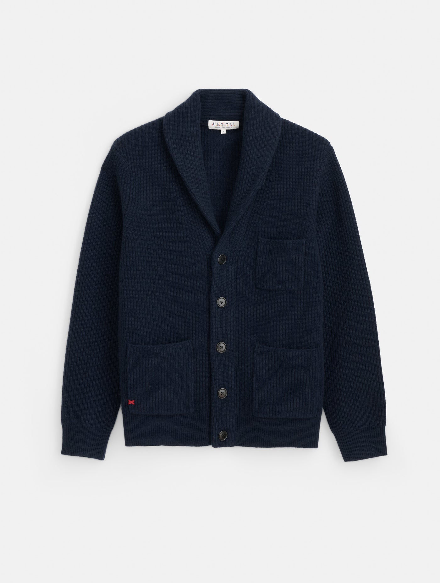 Wallace Cardigan in Washed Cashmere