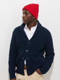 Wallace Cardigan in Washed Cashmere