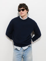The Winston Crewneck Sweater in Wool