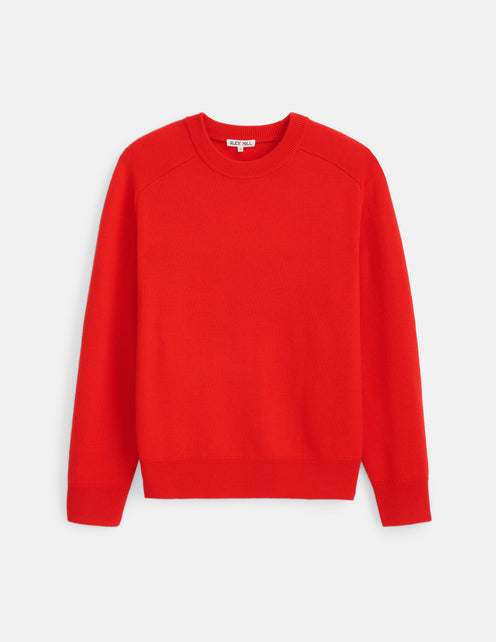 Winston Crewneck Sweater in Wool