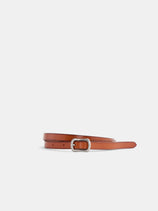 Maximum Henry Very Slim Belt In Brown
