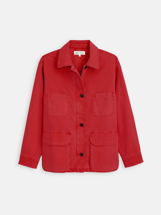 Painter Jacket In Herringbone