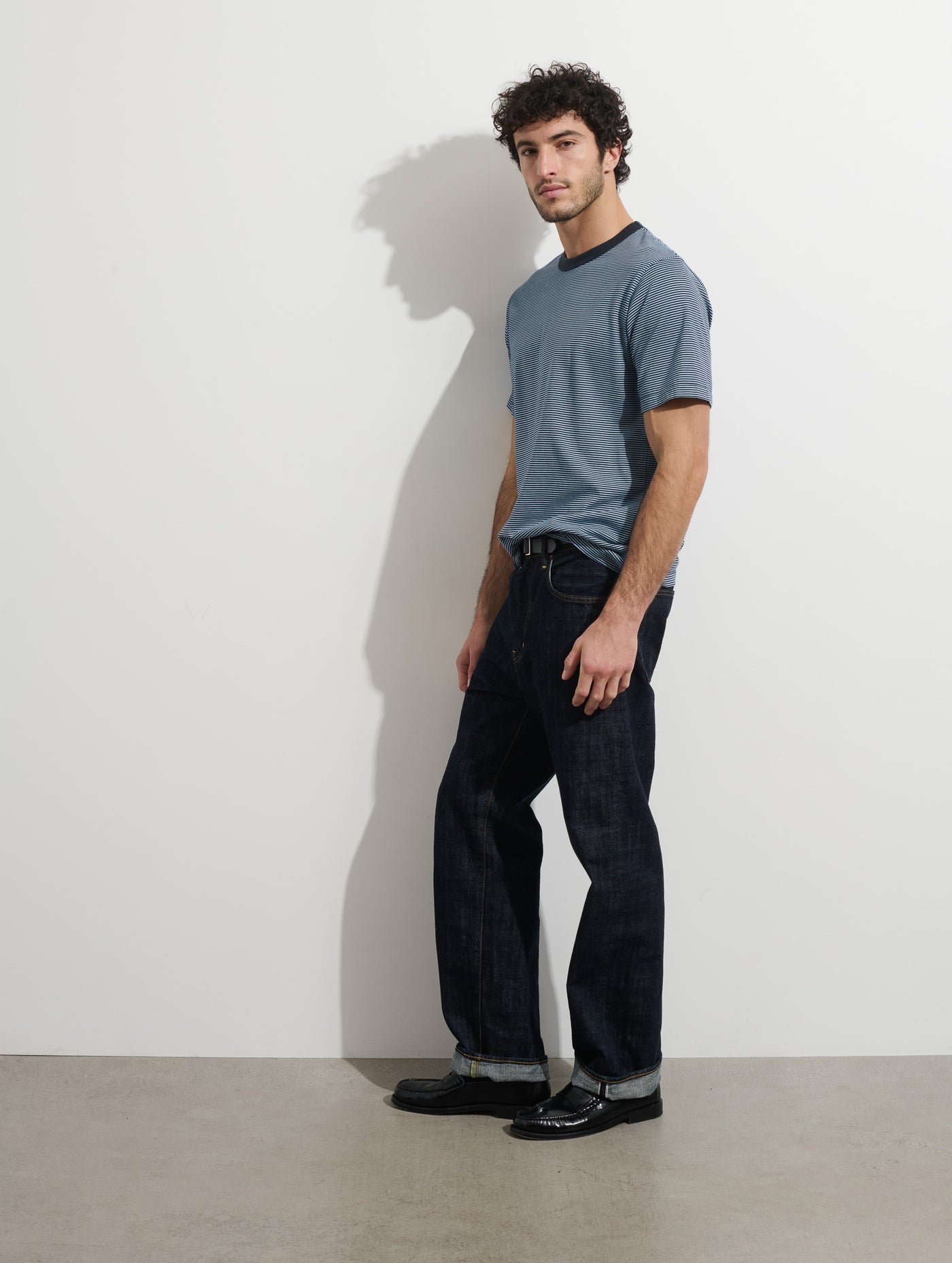 OMNIGOD x Alex Mill Fine Stripe Tee