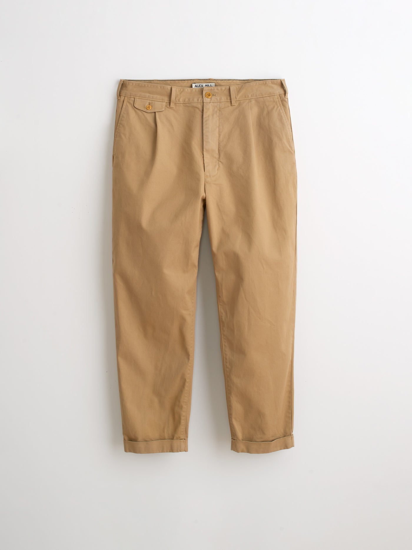 Standard Pleated Pant in Chino