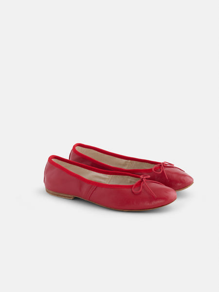 Porselli×Steven Alan BALLET SHOES RED 37 PORSELLI-FLAT-1-RED-