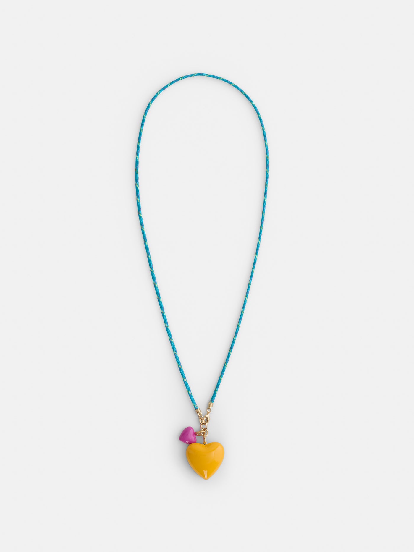 Roxanne Assoulin Long Happy Cord Charm Necklace