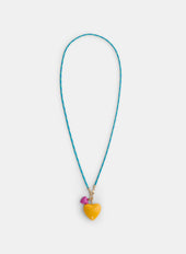 Roxanne Assoulin Long Happy Cord Charm Necklace