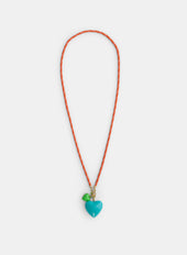 Roxanne Assoulin Long Happy Cord Charm Necklace