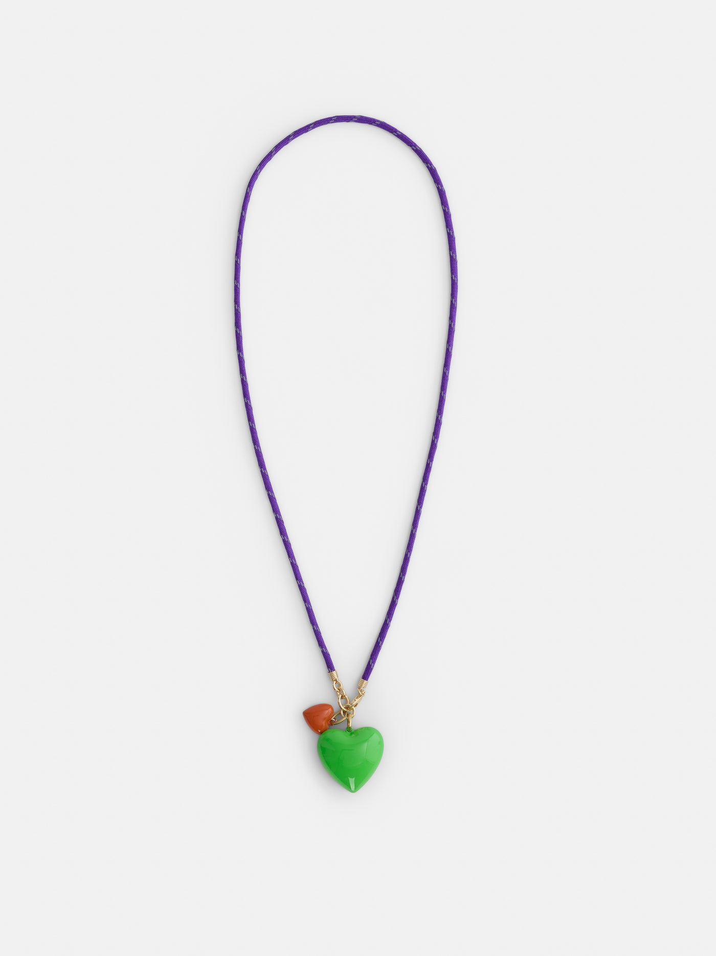 Roxanne Assoulin Long Happy Cord Charm Necklace