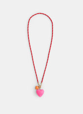 Roxanne Assoulin Long Happy Cord Charm Necklace