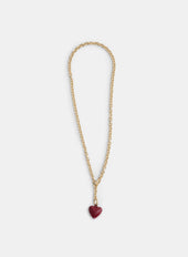 Roxanne Assoulin Mini Puffy Heart Necklace