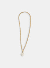 Roxanne Assoulin Mini Puffy Heart Necklace
