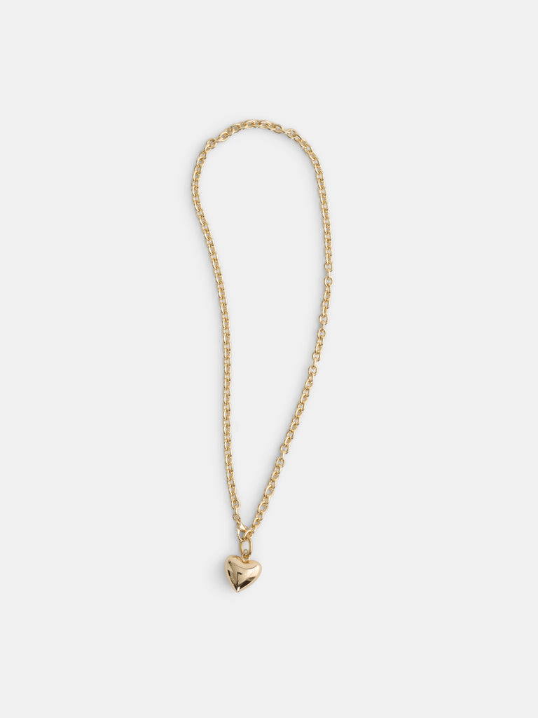 Roxanne Assoulin Mini Puffy Heart Necklace from Alex Mill - $100