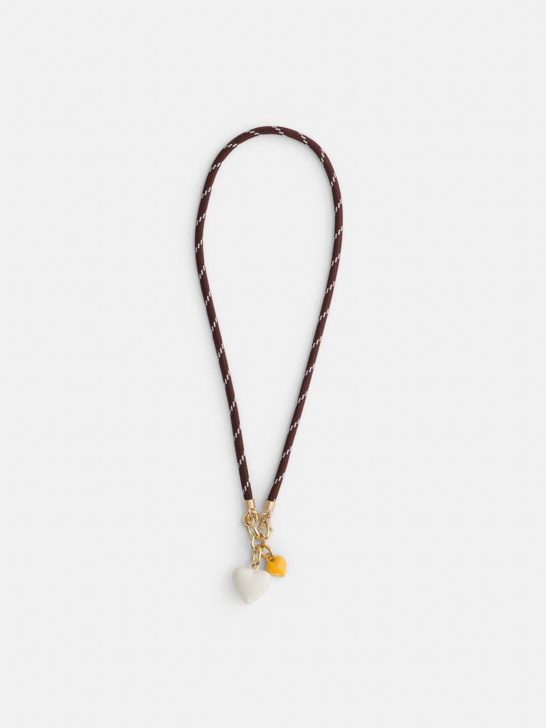 Roxanne Assoulin Happy Cord Charm Necklace from Alex Mill - $150