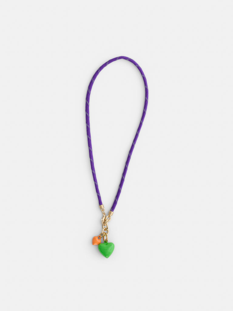 Roxanne Assoulin Happy Cord Charm Necklace from Alex Mill - $150