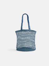 Fisherman Tote In Blue