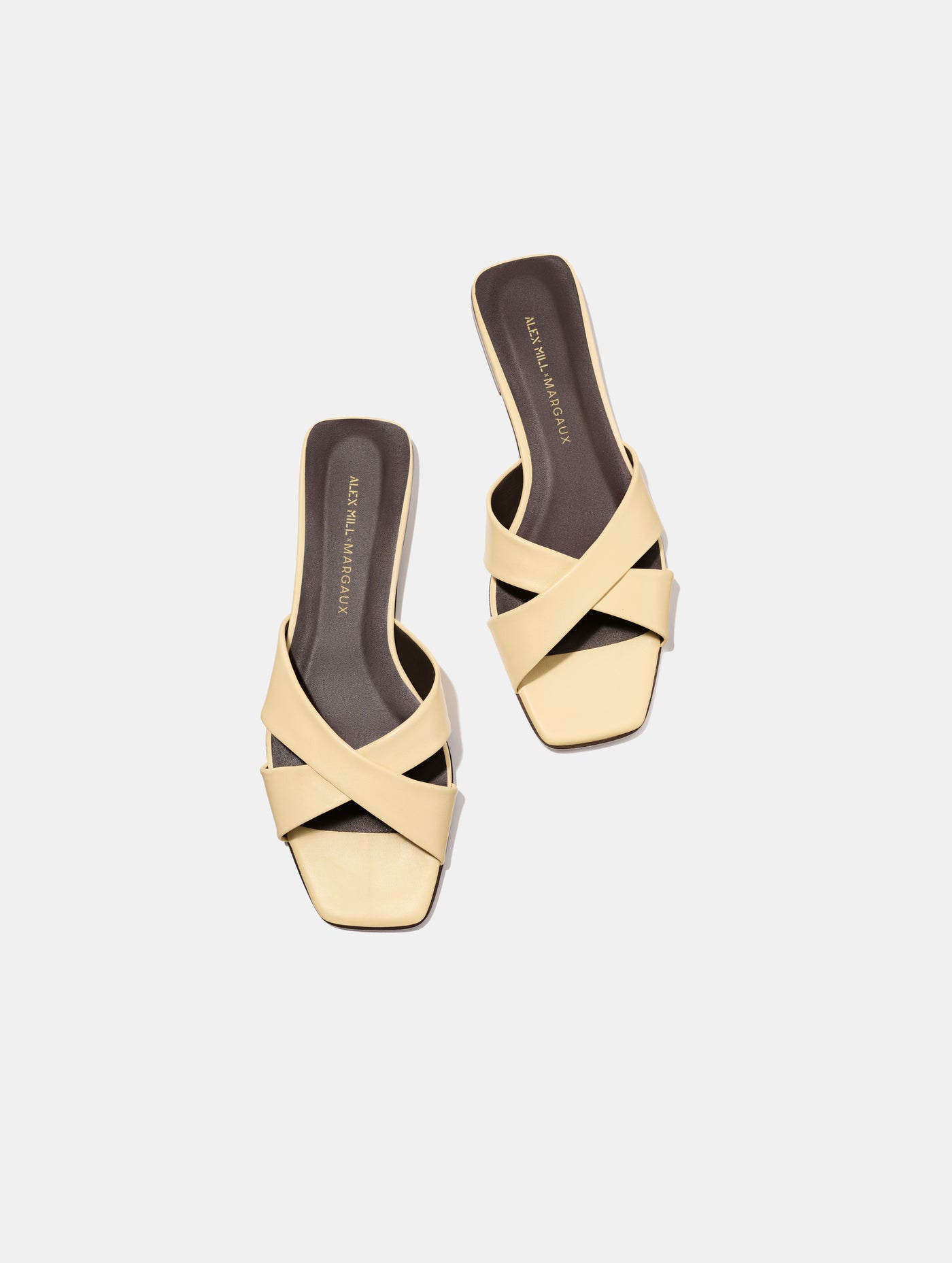 Alex Mill x Margaux: The Selene Flat Sandal - Butter Nappa
