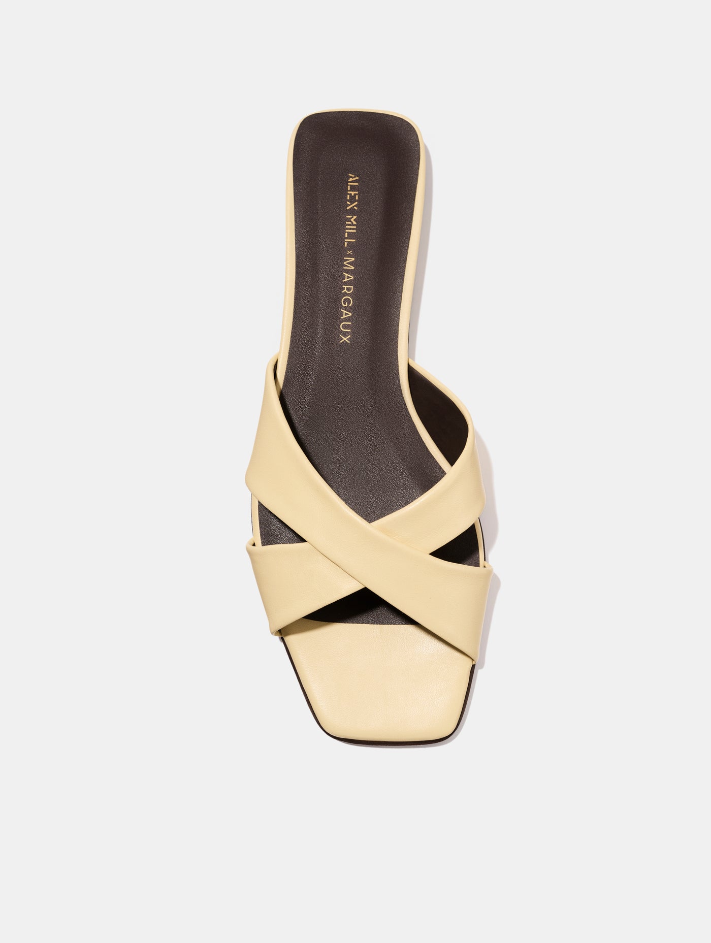 Alex Mill x Margaux: The Selene Flat Sandal - Butter Nappa