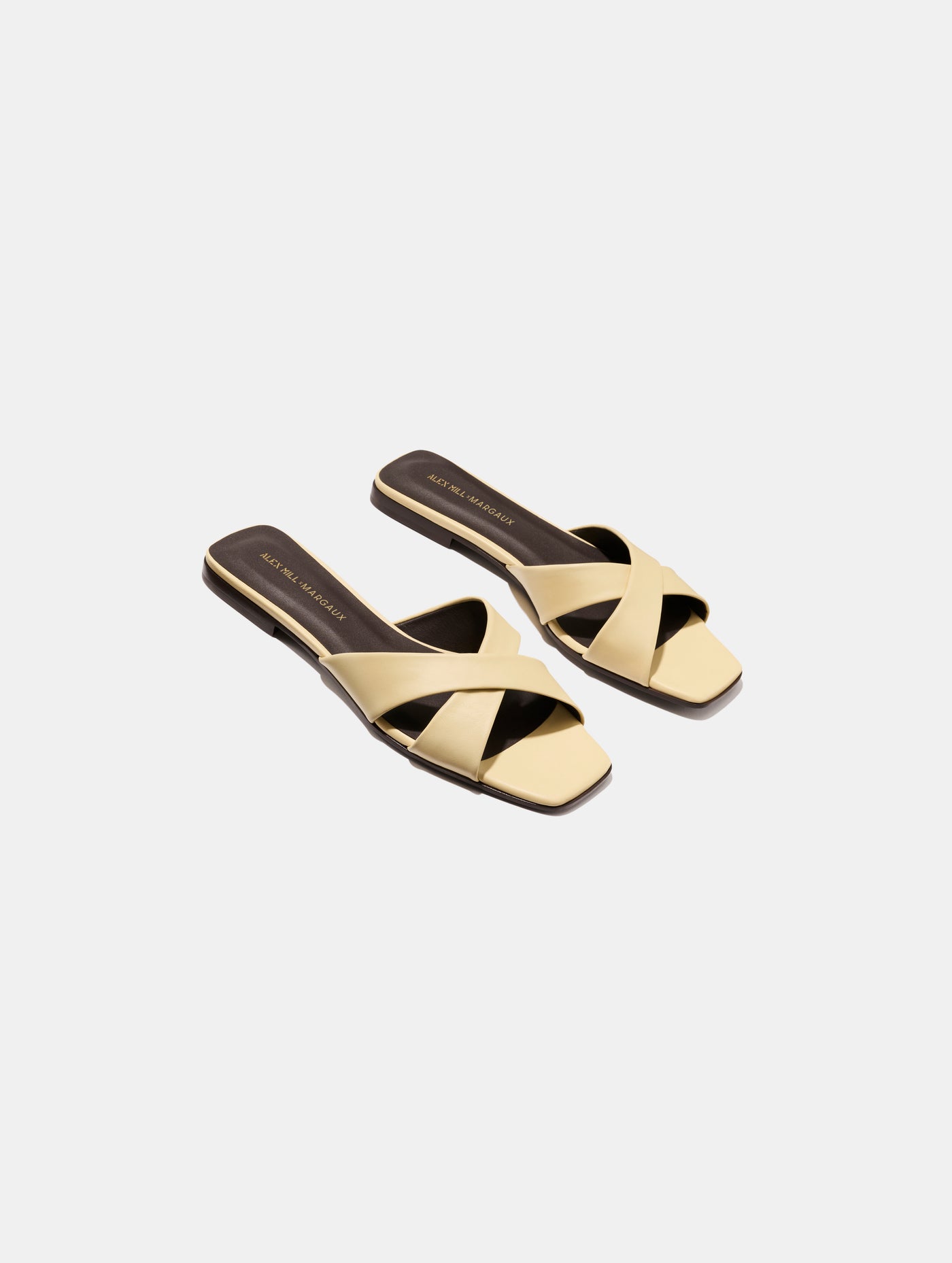 Alex Mill x Margaux: The Selene Flat Sandal - Butter Nappa
