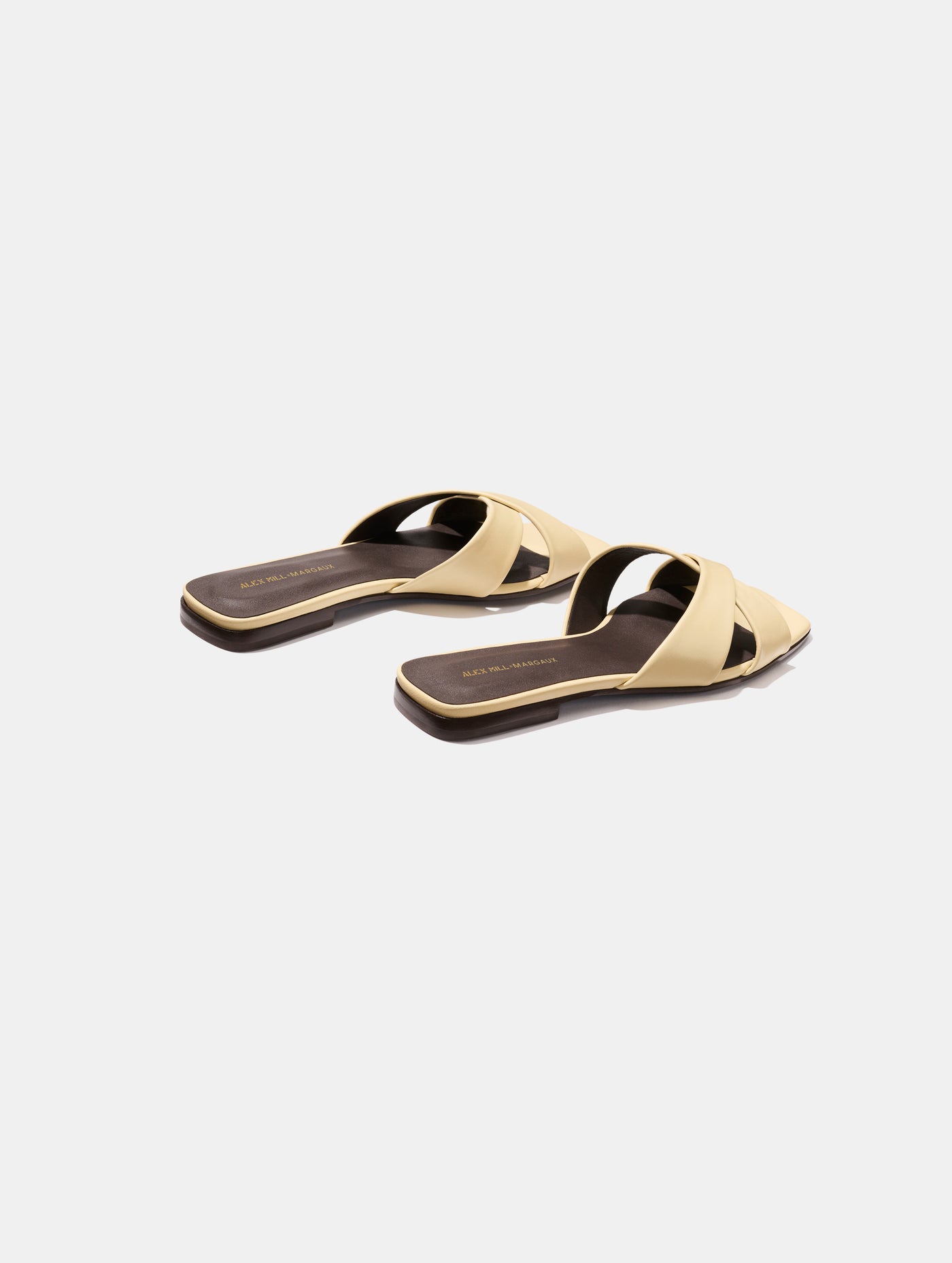 Alex Mill x Margaux: The Selene Flat Sandal - Butter Nappa