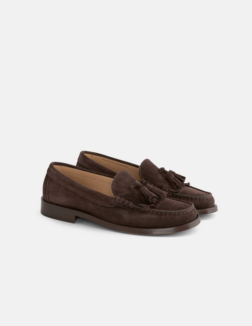 Sesa x Alex Mill Atlanta Tassel Loafer Brother in Suede