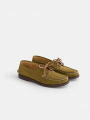 Sesa Tampa Boat Shoe Sister In Olive